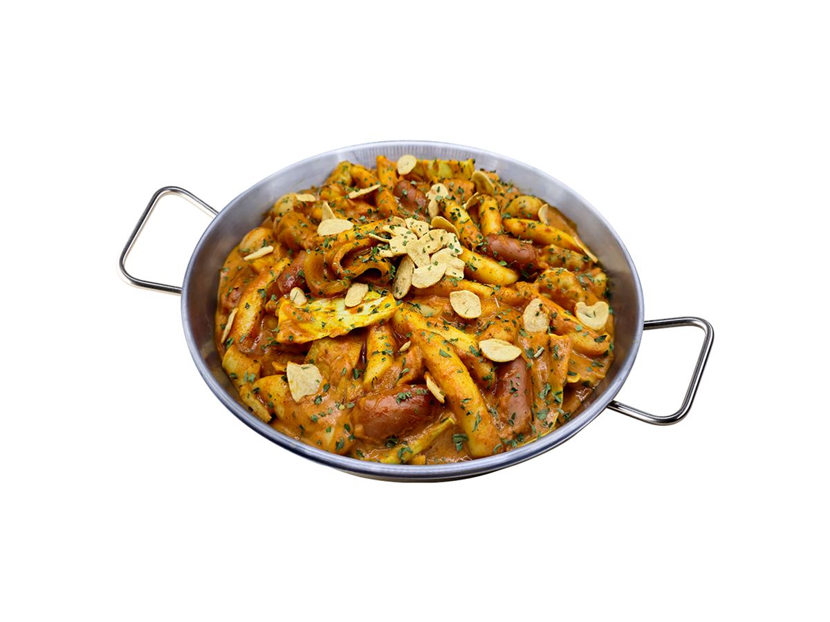 크림카레떡볶이