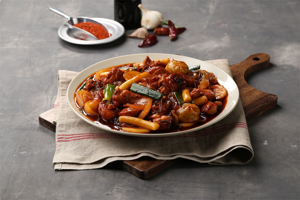황금찜닭