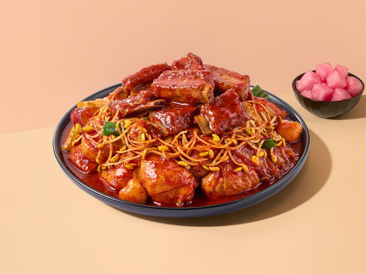매운갈비찜닭