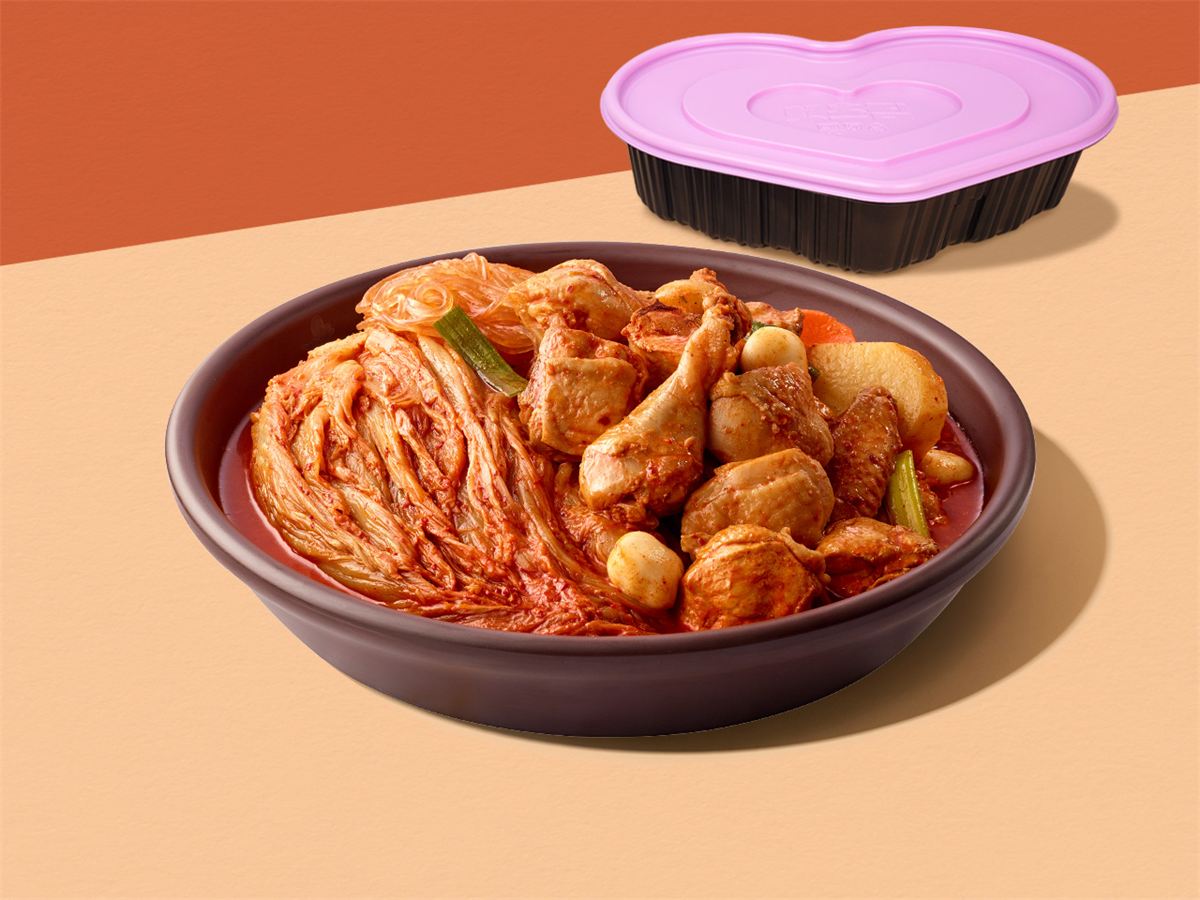 묵은지찜닭