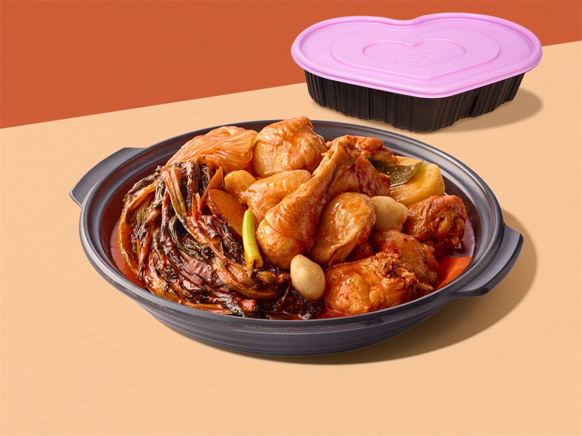 시래기찜닭