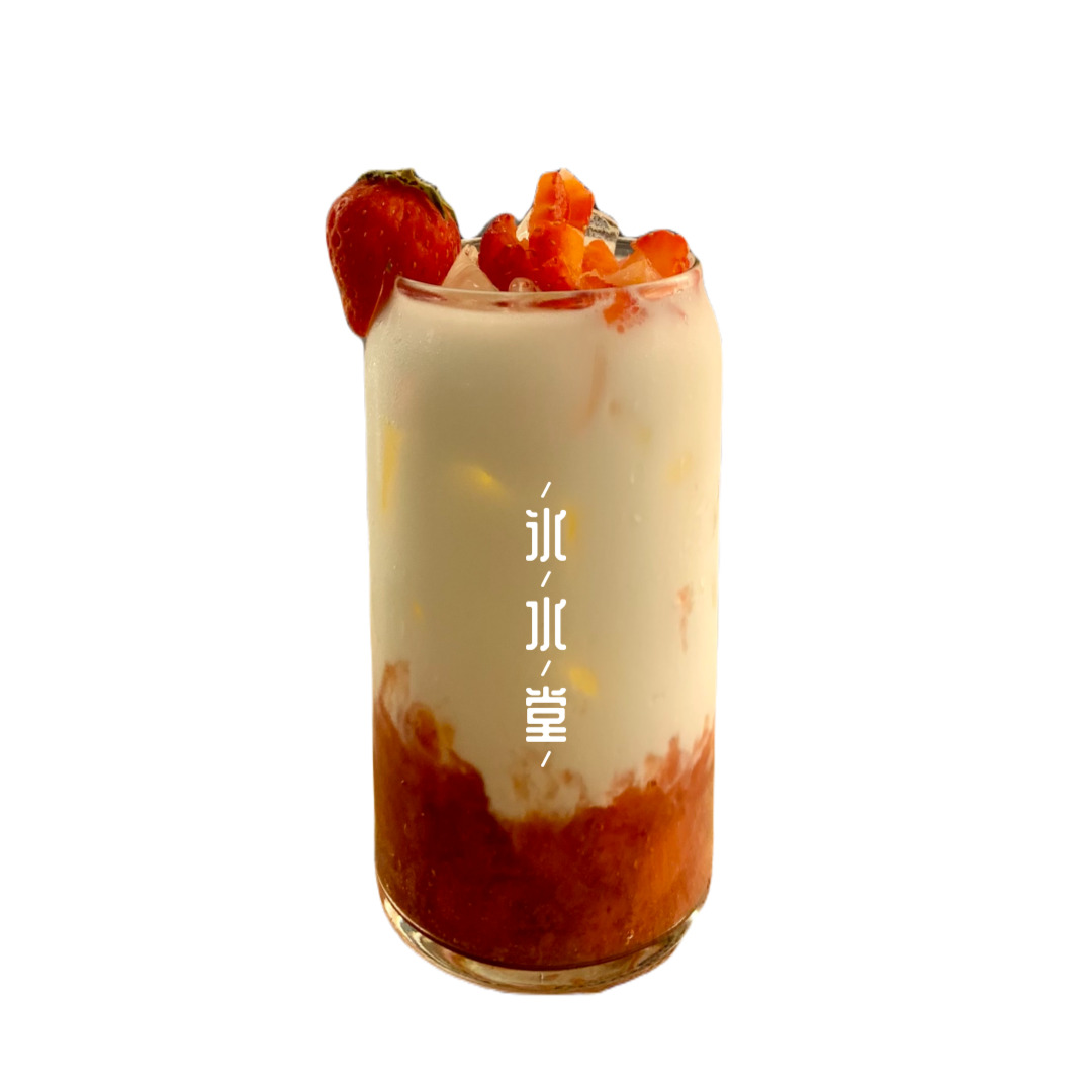 딸기라떼