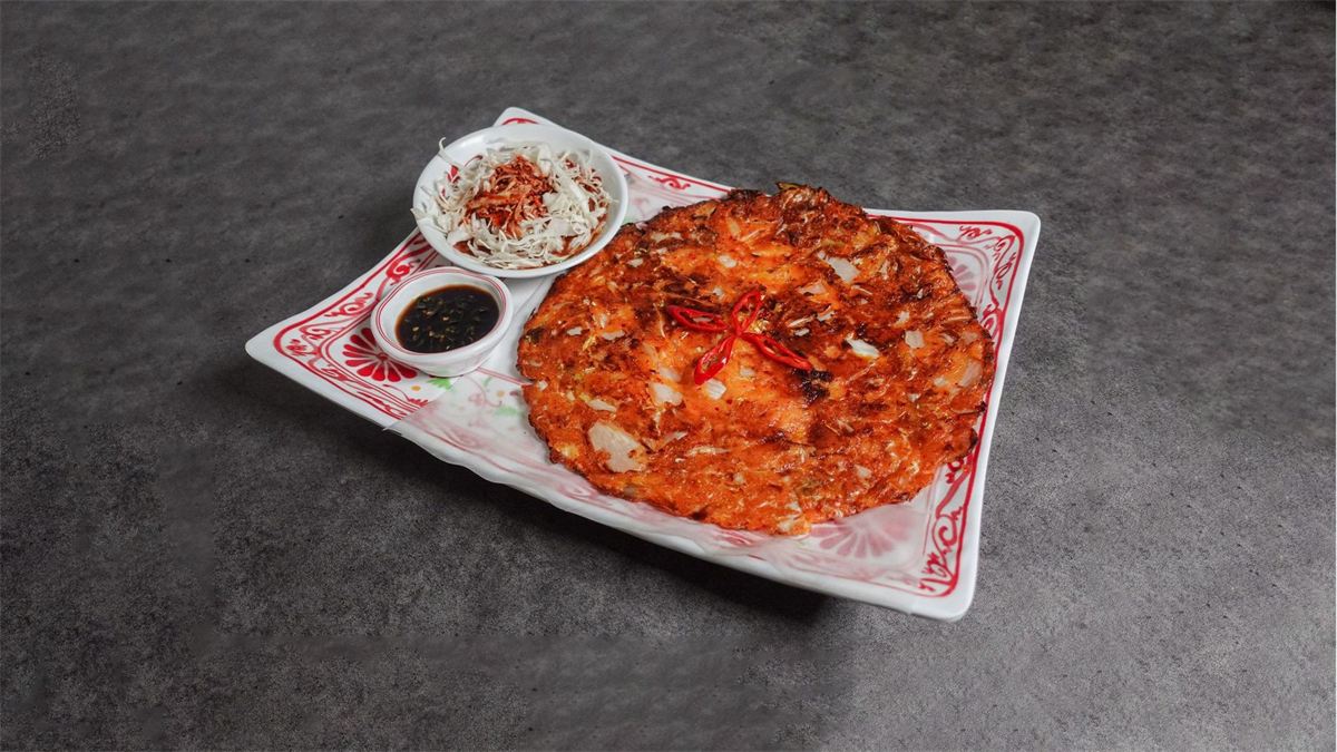 바삭김치전