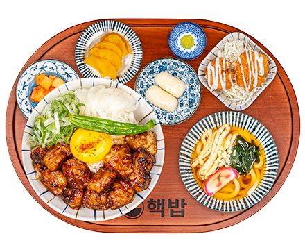 한우대창덮밥정식