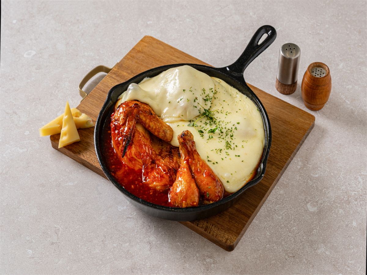 양념반치즈닭
