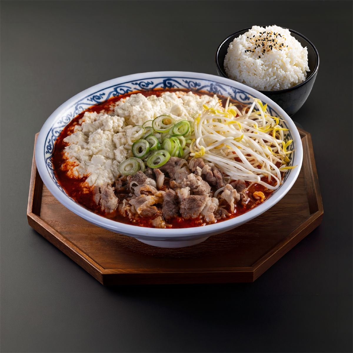 짬뽕 순두부 밥