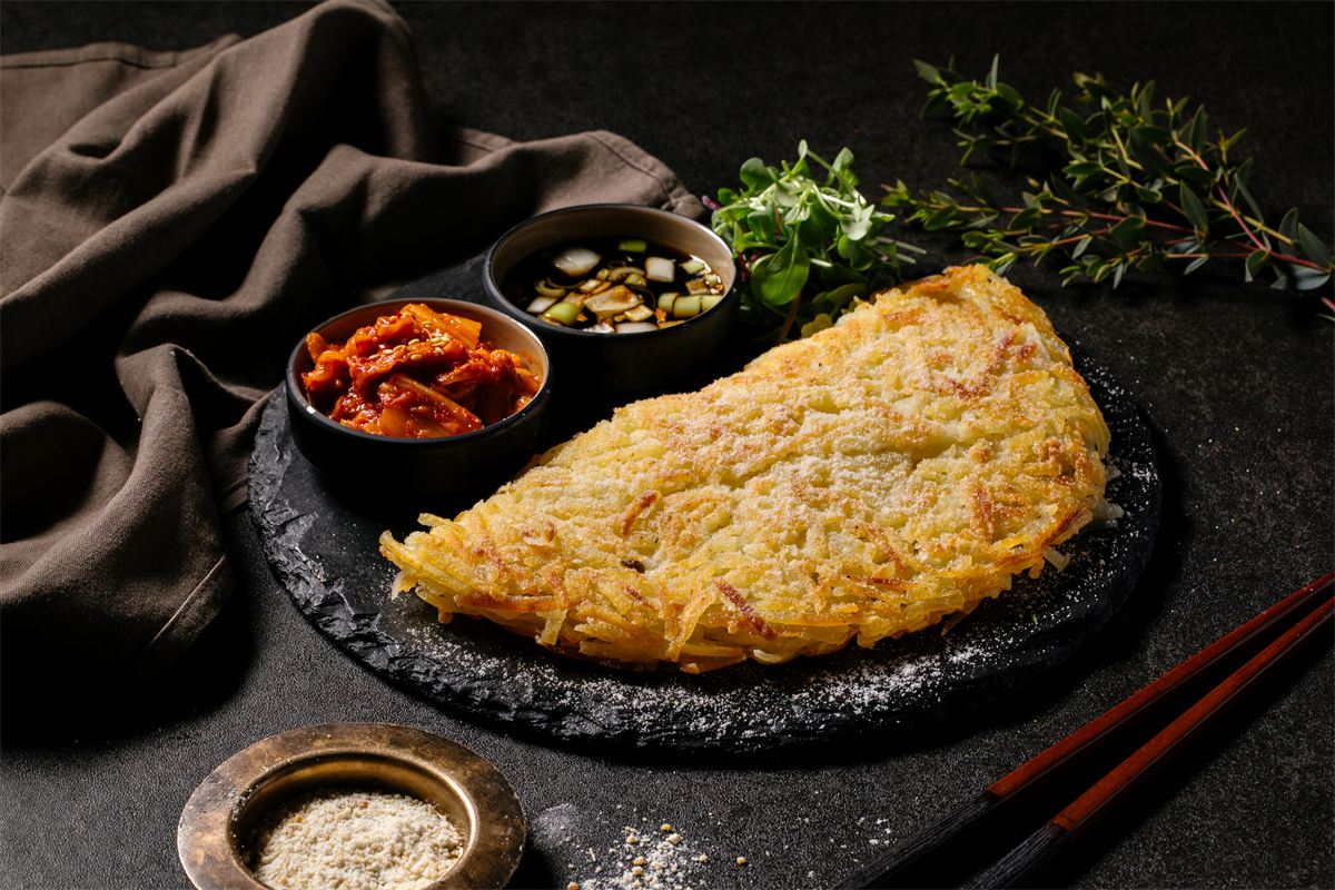 치즈 감자전