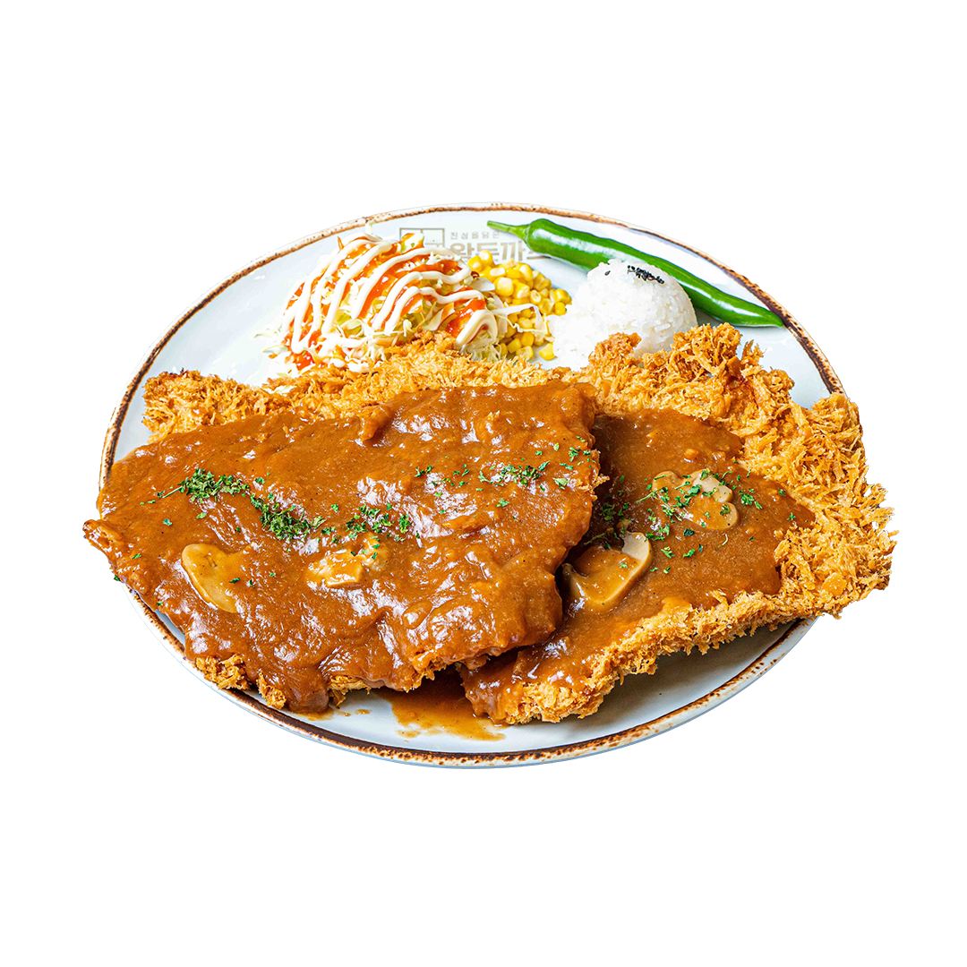 진심 왕 더블돈까스