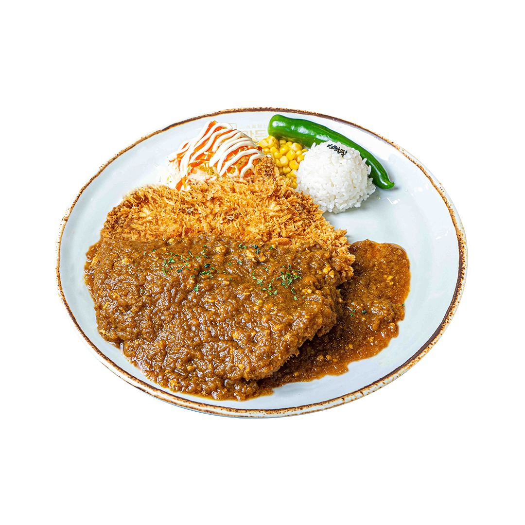 진심 카레 돈까스