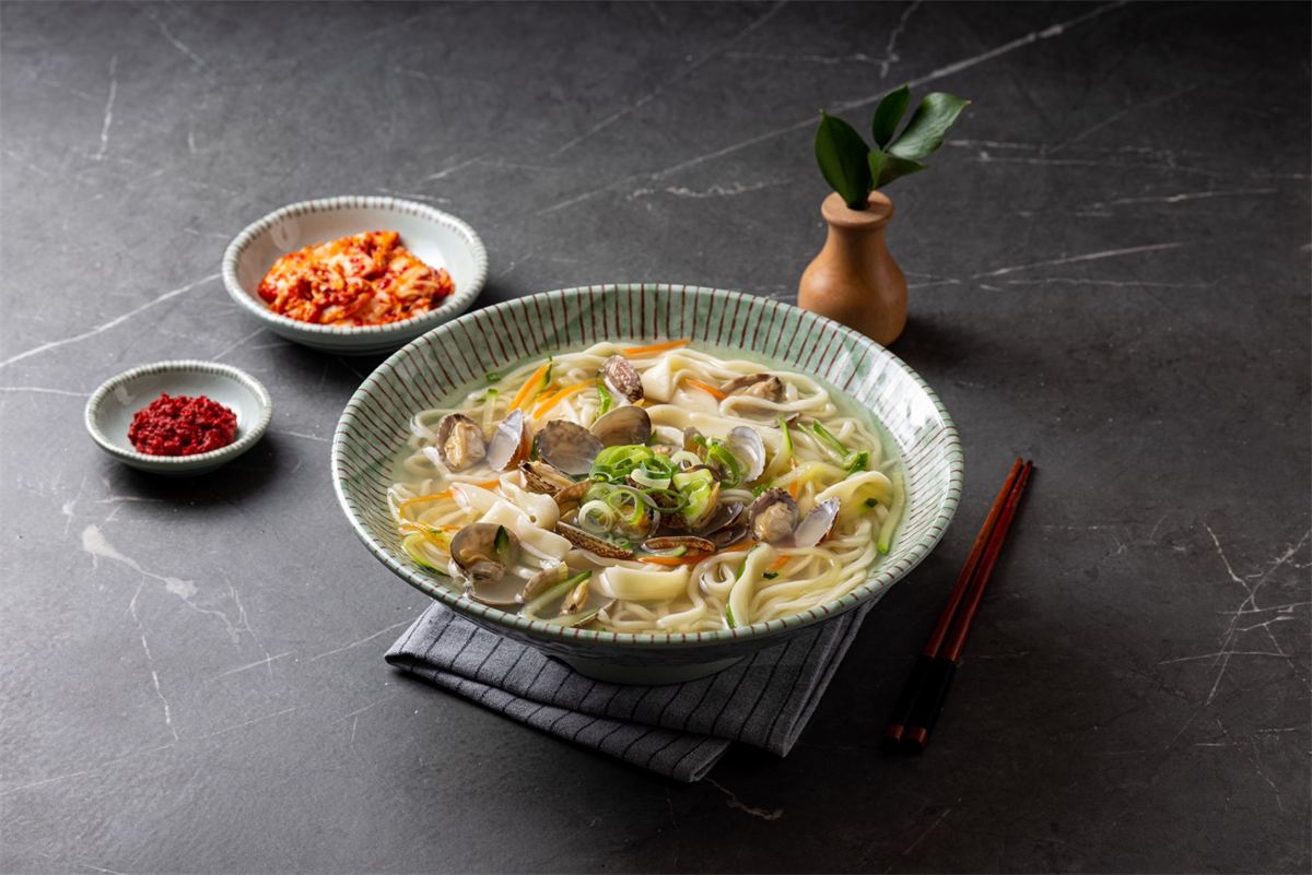바지락칼국수