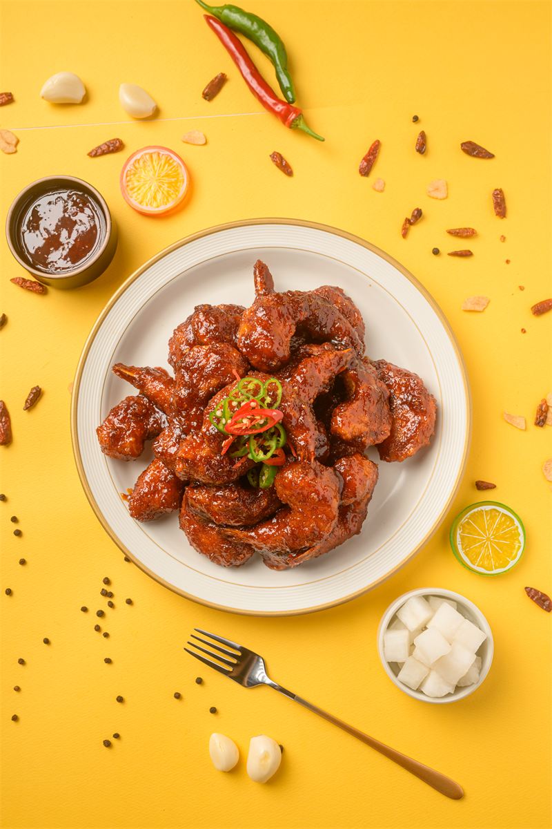 천년새우강정