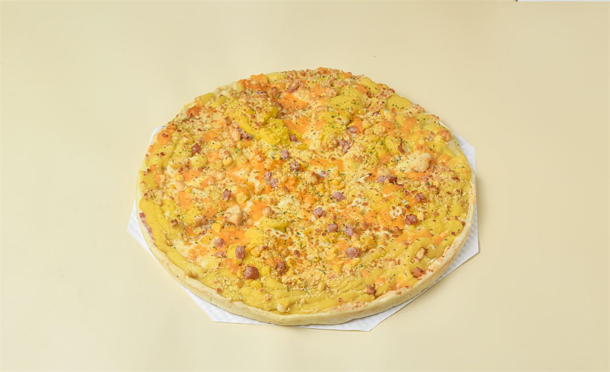 크럼블고구마피자