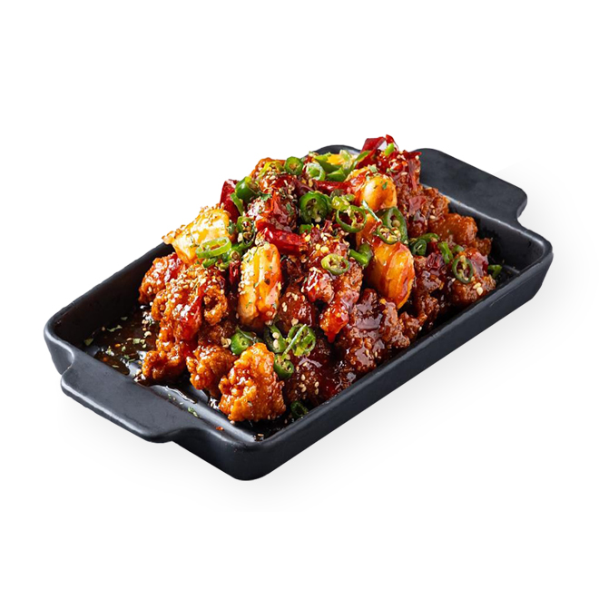 불닭 떡 닭강정(공룡사이즈 1kg)