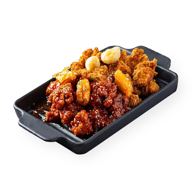 반반 떡 닭강정(공룡사이즈 1kg)