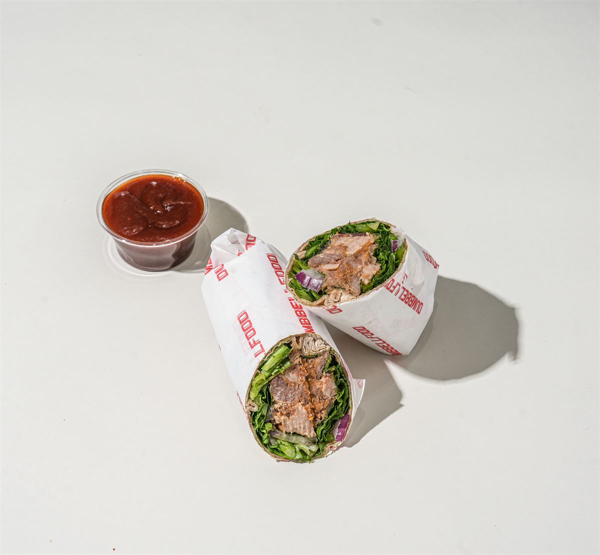 풀드포크 바베큐 통밀랩