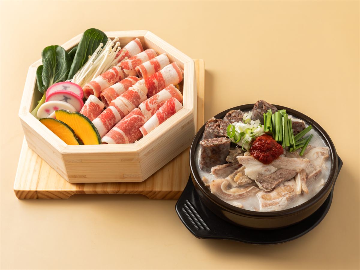 우삼겹 편백정식
